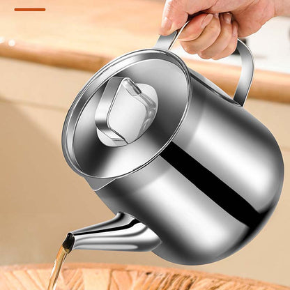 Durable Stainless Steel Oil Filter Pot（50% OFF）