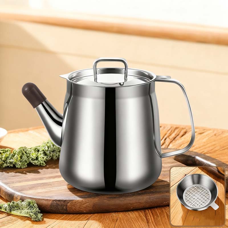 Durable Stainless Steel Oil Filter Pot（50% OFF）