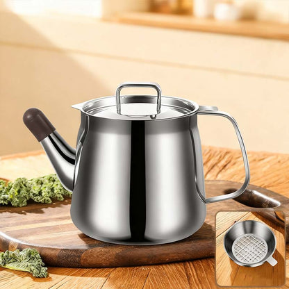 Durable Stainless Steel Oil Filter Pot（50% OFF）