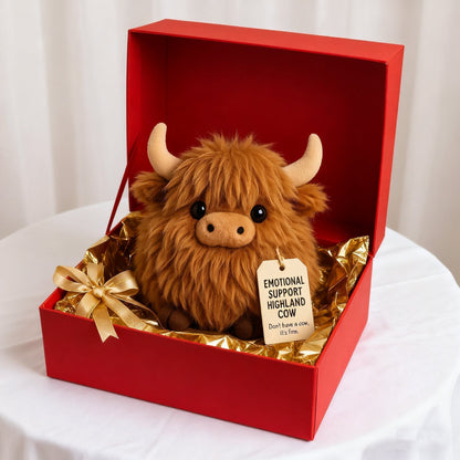 🔥50% off🐂Emotional Support Highland Cow Plush