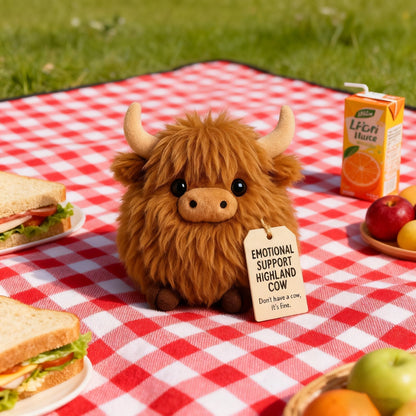 🔥50% off🐂Emotional Support Highland Cow Plush