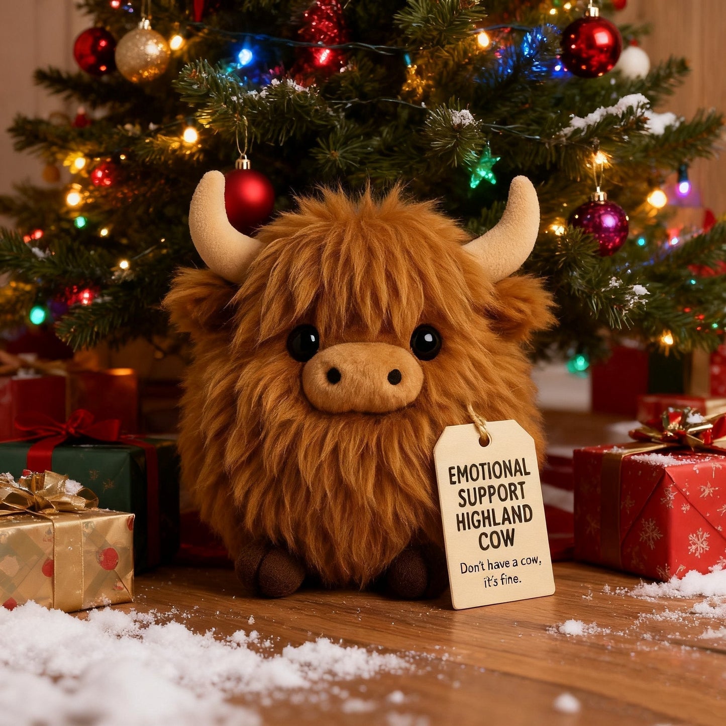 🔥50% off🐂Emotional Support Highland Cow Plush