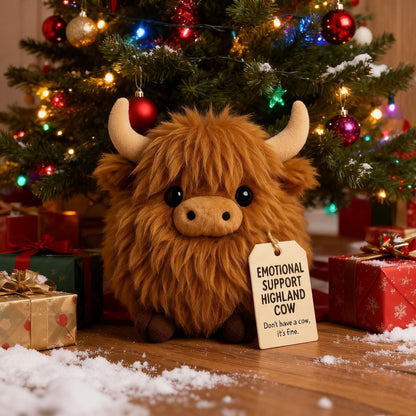 🔥50% off🐂Emotional Support Highland Cow Plush