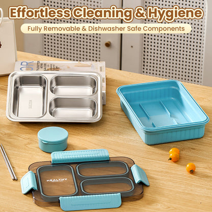 Stainless Steel Compartment Lunch Box