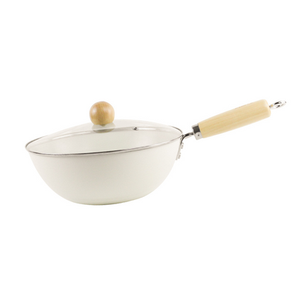 Lightweight Ceramic Non-Stick Wok Pan