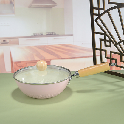Lightweight Ceramic Non-Stick Wok Pan