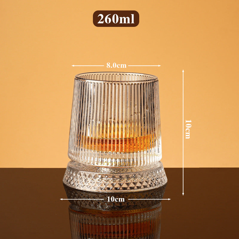🥛💎New Year Hot Sale 50% OFF✨🔥360° Rotating Whiskey Glass Tumbler