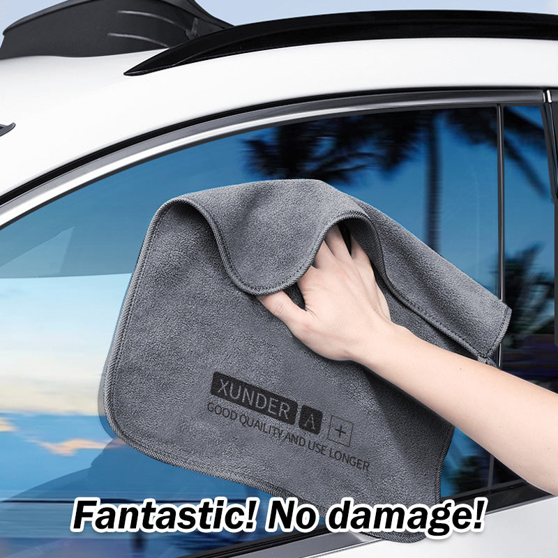 Microfiber Towel for Car - Effective Water Absorption & Leaves No Trace