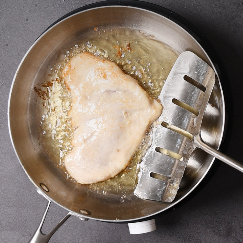 Tri-Ply Stainless Steel Frying Pan
