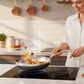 Tri-Ply Stainless Steel Frying Pan