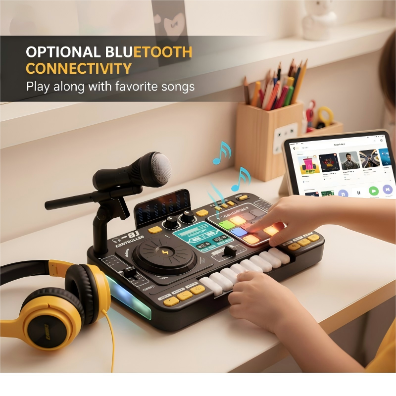 🔥🎁Children's Electronic DJ Mixer Toy