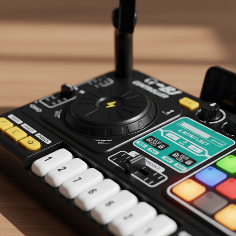 🔥🎁Children's Electronic DJ Mixer Toy