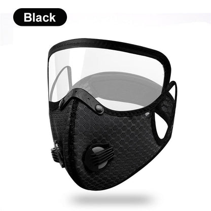 🏍️ 50% OFF! ✨ Windproof Motorcycle Mask & Goggles – Anti-UV, 5-Layer Filter, Adjustable 🔧