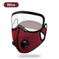 🏍️ 50% OFF! ✨ Windproof Motorcycle Mask & Goggles – Anti-UV, 5-Layer Filter, Adjustable 🔧