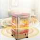 5 Sides Portable Electric Heater with BBQ Grill Top（50% OFF）