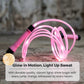 🔥 LED jump rope for kids – cool light show, adjustable length, and active play in the dark