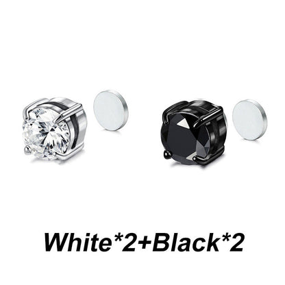 🔥 Hot Sale 50% OFF 🔥No Piercing Needed Magnetic Zirconia Stud Earrings