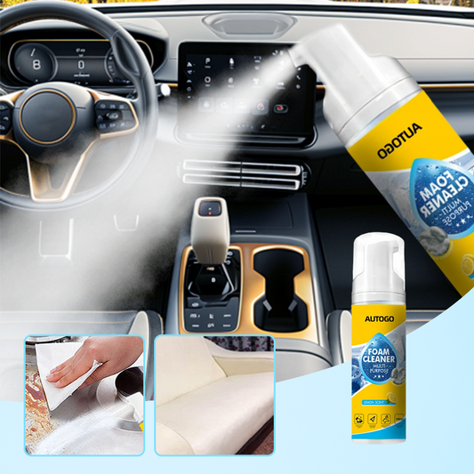 🏆 50% OFF🔥4-in-1 Multi-Enzyme Foam Cleaner – Deep Clean Car, Kitchen, Bathroom & Sofa