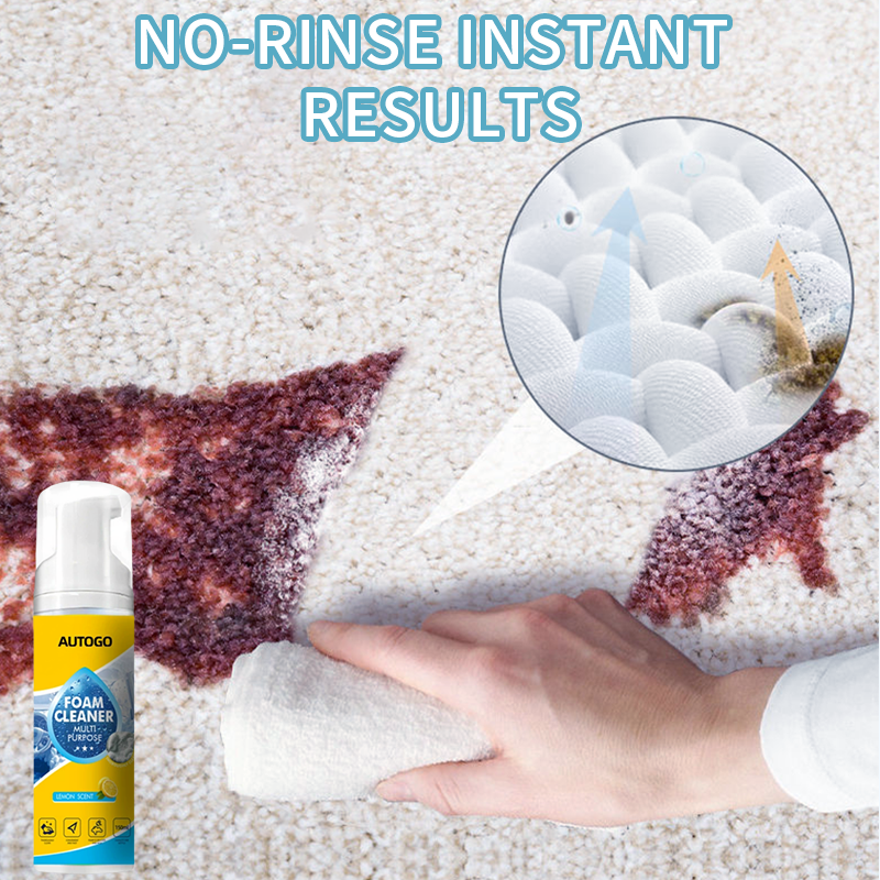 🏆 50% OFF🔥4-in-1 Multi-Enzyme Foam Cleaner – Deep Clean Car, Kitchen, Bathroom & Sofa