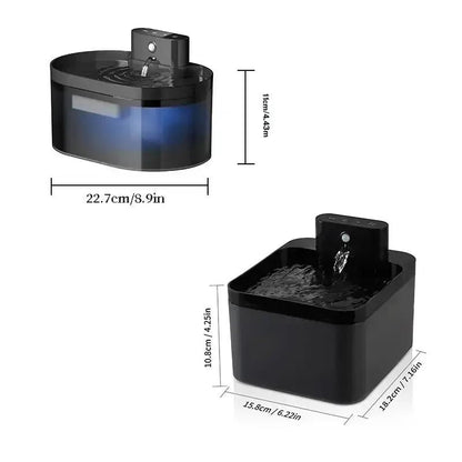 ⏰ 50% OFF – Limited Stock 🐱💧 Smart Motion-Sensing Cat Water Fountain – Fresh Flowing Water, Only When Your Cat Approaches! | Encourages Drinking, Prevents UTIs 🩺💚