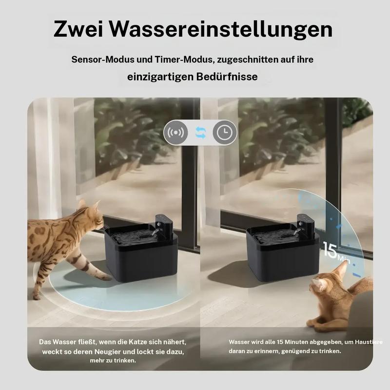 ⏰ 50% OFF – Limited Stock 🐱💧 Smart Motion-Sensing Cat Water Fountain – Fresh Flowing Water, Only When Your Cat Approaches! | Encourages Drinking, Prevents UTIs 🩺💚