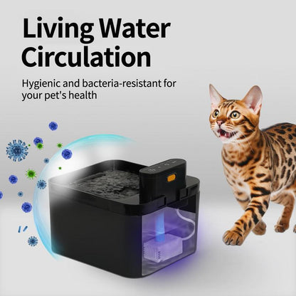 ⏰ 50% OFF – Limited Stock 🐱💧 Smart Motion-Sensing Cat Water Fountain – Fresh Flowing Water, Only When Your Cat Approaches! | Encourages Drinking, Prevents UTIs 🩺💚