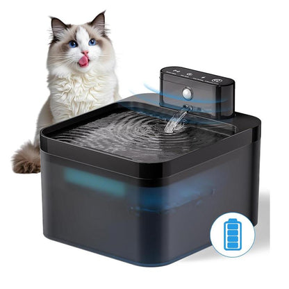 ⏰ 50% OFF – Limited Stock 🐱💧 Smart Motion-Sensing Cat Water Fountain – Fresh Flowing Water, Only When Your Cat Approaches! | Encourages Drinking, Prevents UTIs 🩺💚