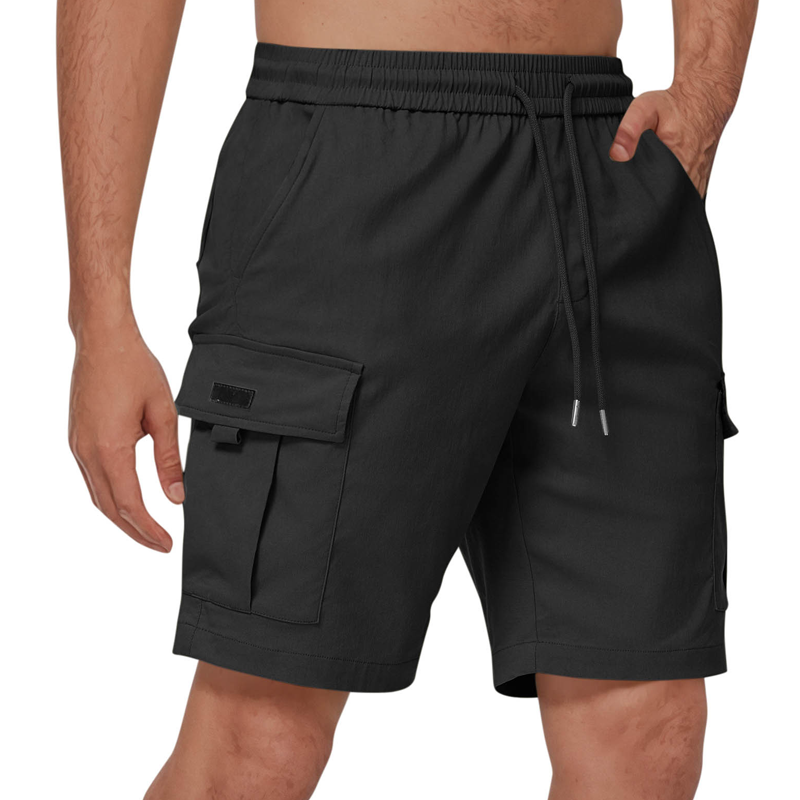 👖50% OFF NOW🔥Men's Casual Cargo Shorts with Elastic Waist
