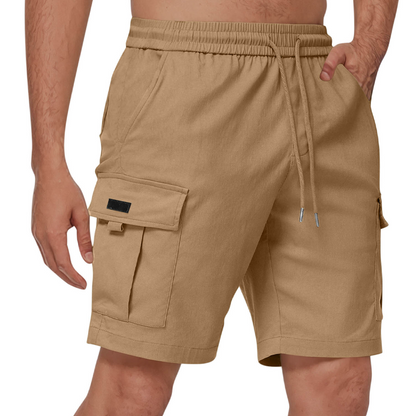 👖50% OFF NOW🔥Men's Casual Cargo Shorts with Elastic Waist