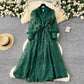 🎁New arrival 60% OFF💥Vintage Embroidered Lantern Sleeve Dress