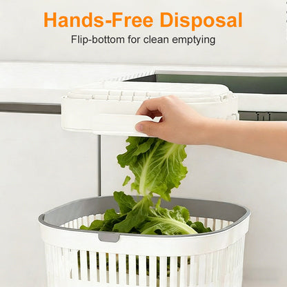 ⏰💰 50% OFF – Collapsible Faucet-Hanging Sink Strainer Basket | Hangs on Faucet, Collapses Flat! | Perfect for Veggies, Fruits & Dishes 🥦🍅🧽