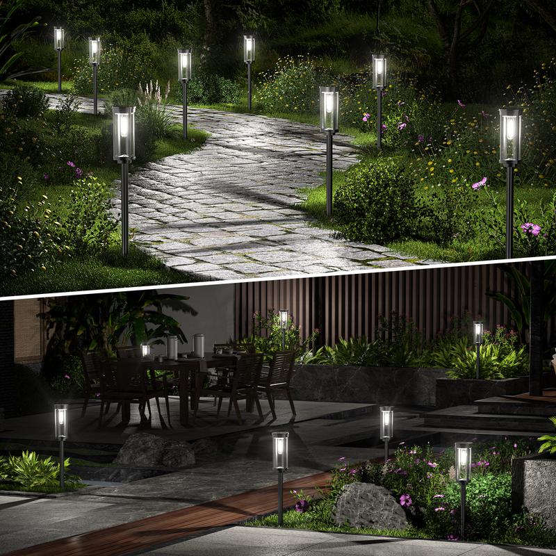🎉BUY MORE GET MORE FREE🎁Solar Pathway Lights Outdoor
