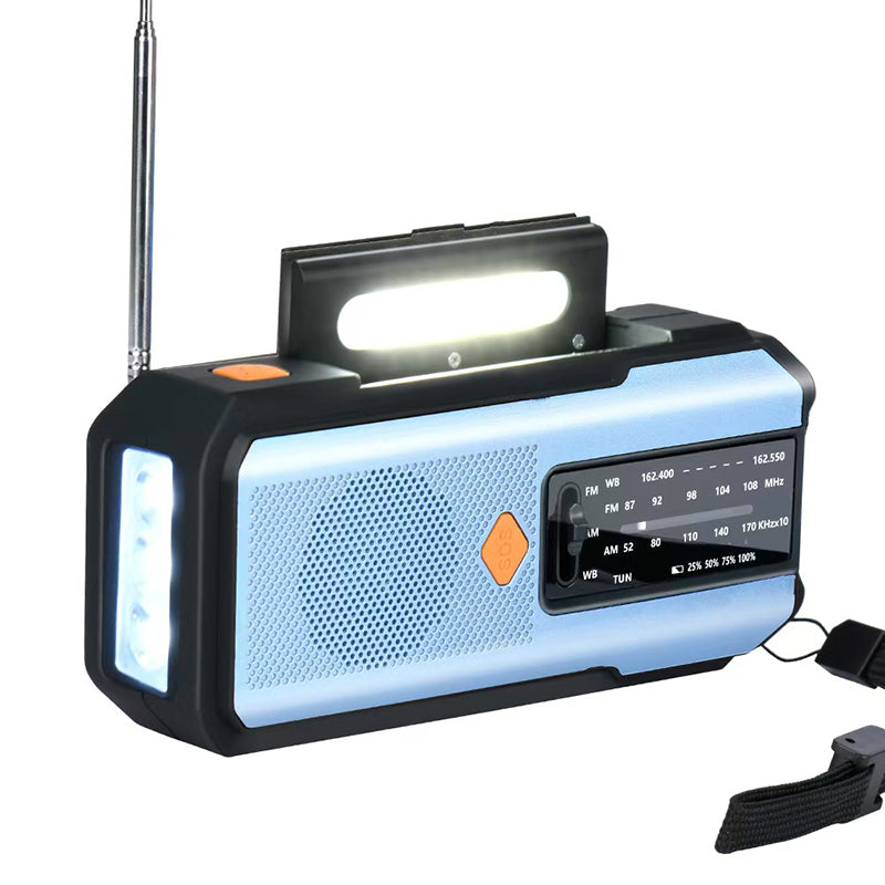 ⏳LAST DAY SALE ONLY ￡28.99!!🔥 Solar & Hand Crank Survival Radio✨ 📻 2000mAh Power Bank, Torch + SOS Alarm | For UK Power Cuts & Outdoor Emergencies