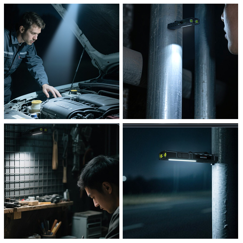 🔥50% OFF ＆ Hot Sale🔥Magnetic Multi-Function LED Flashlight
