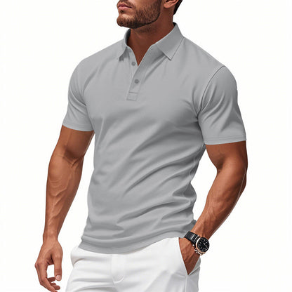 📢Big Sale⏰Men's Quick-Dry Short-Sleeve Lapel T-Shirt