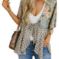🔥Summer Hot Sale-50% Off!!✨Women's Floral Kimono Ruffle Sleeve Tie Cardigans Flowy Boho Loose Cover Ups