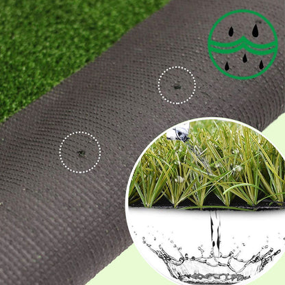 ⏳50% off⏰Artificial Grass Turf with Drainage Holes⚽🌿