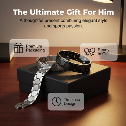 🔥Men's Magnetic Soccer Bracelet