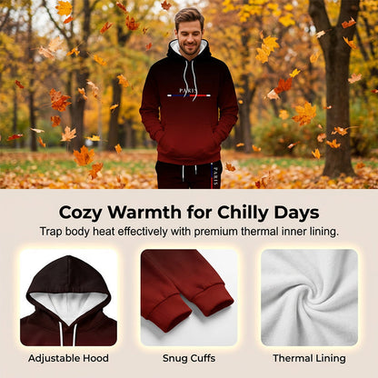 🔥Spring Hot sale ＆ 50% OFF🔥Men's Gradient Tracksuit Set - Hoodie and Sweatpants