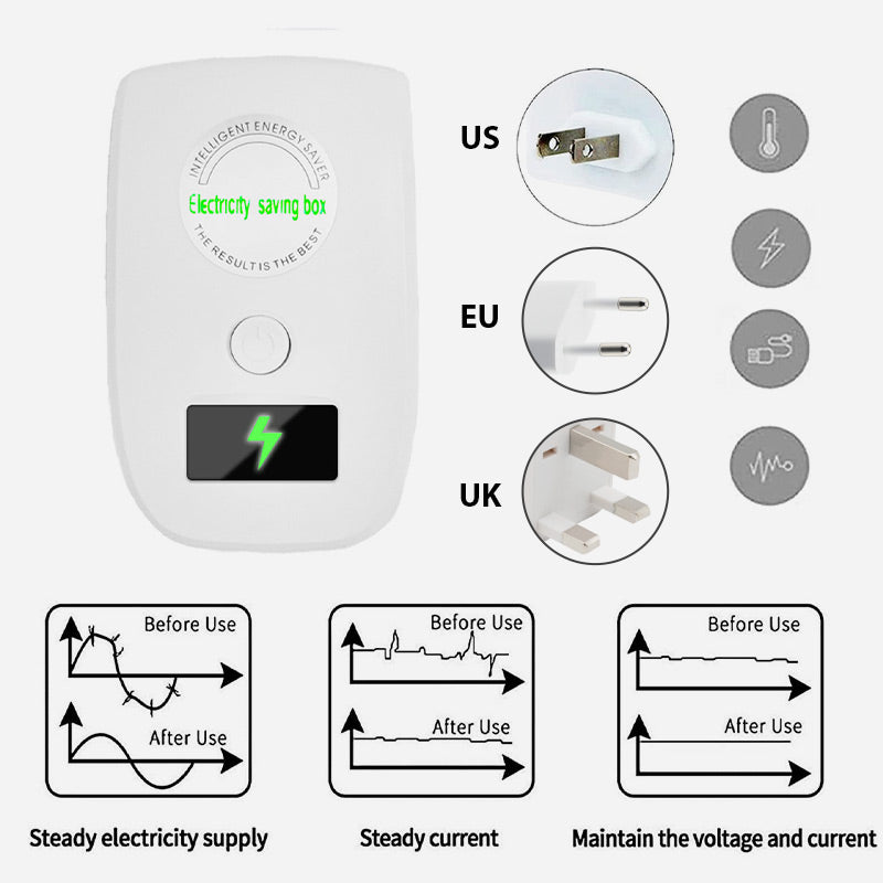 🚀50% OFF! Effective Power Saving Box – Easy & Safe to Use 🔒✅【Limited Offer】