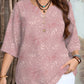 🌸Summer Hot Sale-50% Off!!🌿Women's Casual Button-Front V-Neck Top