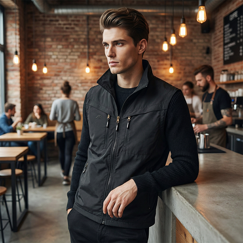 Men's Outdoor Multi-Pocket Utility Vest