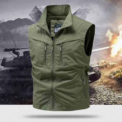 Men's Outdoor Multi-Pocket Utility Vest