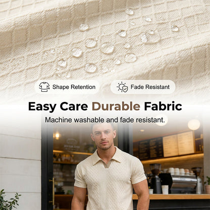 ☀️Breathable Knit Casual Set – Wrinkle-Free, Relaxed Fit