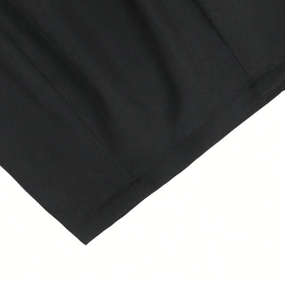 Men's Plus Size Casual Drawstring Capri Pants