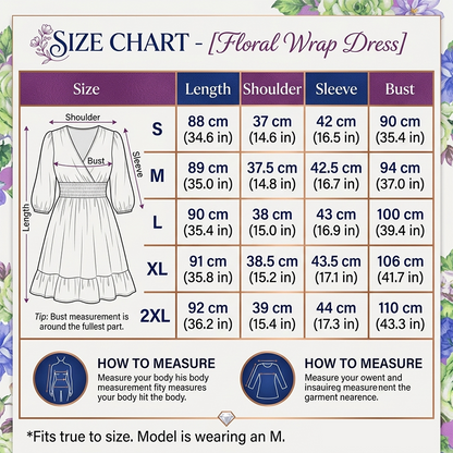 🎁2026 New Arrivals 50% OFF💥Women's Floral V-Neck Ruffle Hem A-Line Dress💐👗