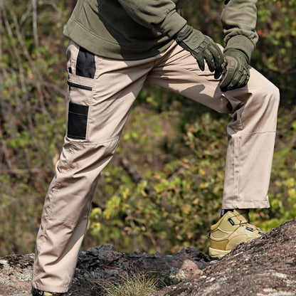 🏆Last Day Promotion：ONLY ￡25.99!!🔥Men’s 4-Season Outdoor Work Cargo Pants – Waterproof, Abrasion-Resistant & Travel-Ready