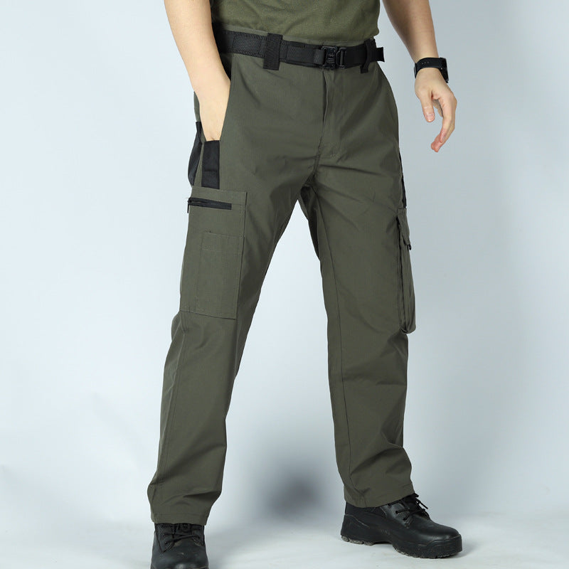 🏆Last Day Promotion：ONLY ￡25.99!!🔥Men’s 4-Season Outdoor Work Cargo Pants – Waterproof, Abrasion-Resistant & Travel-Ready