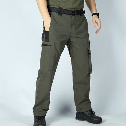 🏆Last Day Promotion：ONLY ￡25.99!!🔥Men’s 4-Season Outdoor Work Cargo Pants – Waterproof, Abrasion-Resistant & Travel-Ready