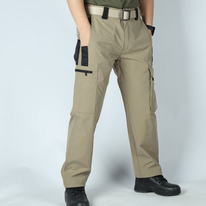 🏆Last Day Promotion：ONLY ￡25.99!!🔥Men’s 4-Season Outdoor Work Cargo Pants – Waterproof, Abrasion-Resistant & Travel-Ready